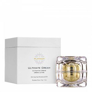 KEDMA PLATINUM ULTIMATE CREAM-DEAD SEA MINERALS & Q10-1.76 fl oz/50ml-NEW-SEALED